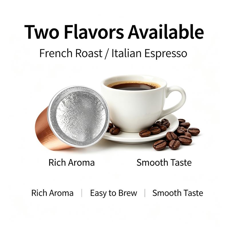 Aluminum Coffee Capsules - wholesale coffee beans - Yinor Coffee