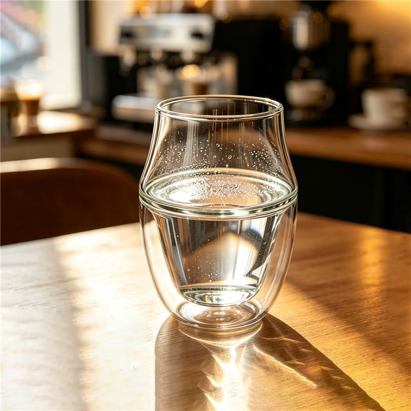 300ml Double Wall Glass Coffee Cup - product image 6