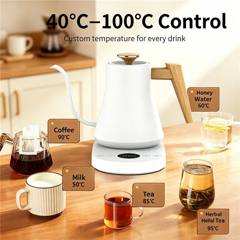 Electric Gooseneck Pour Over Kettle - wholesale coffee beans - Yinor Coffee