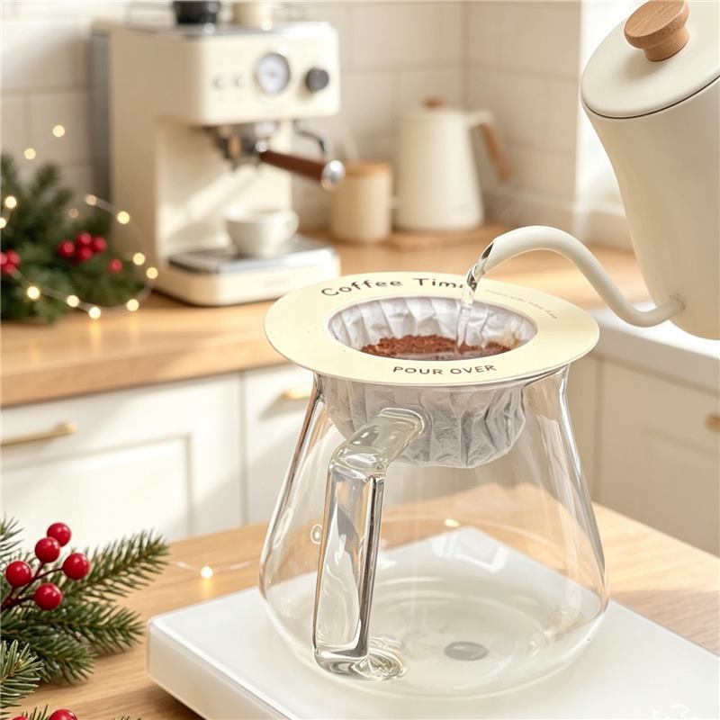 Christmas Santa Wreath Drip Coffee Gift Box - product image 6